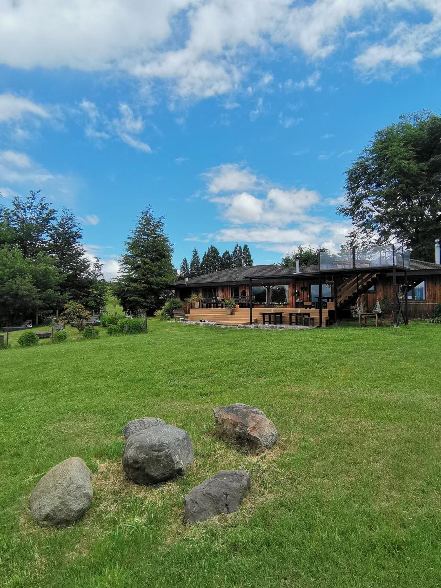 Karibuni - Familiar Lodging & Private Spa Villarrica Exterior foto