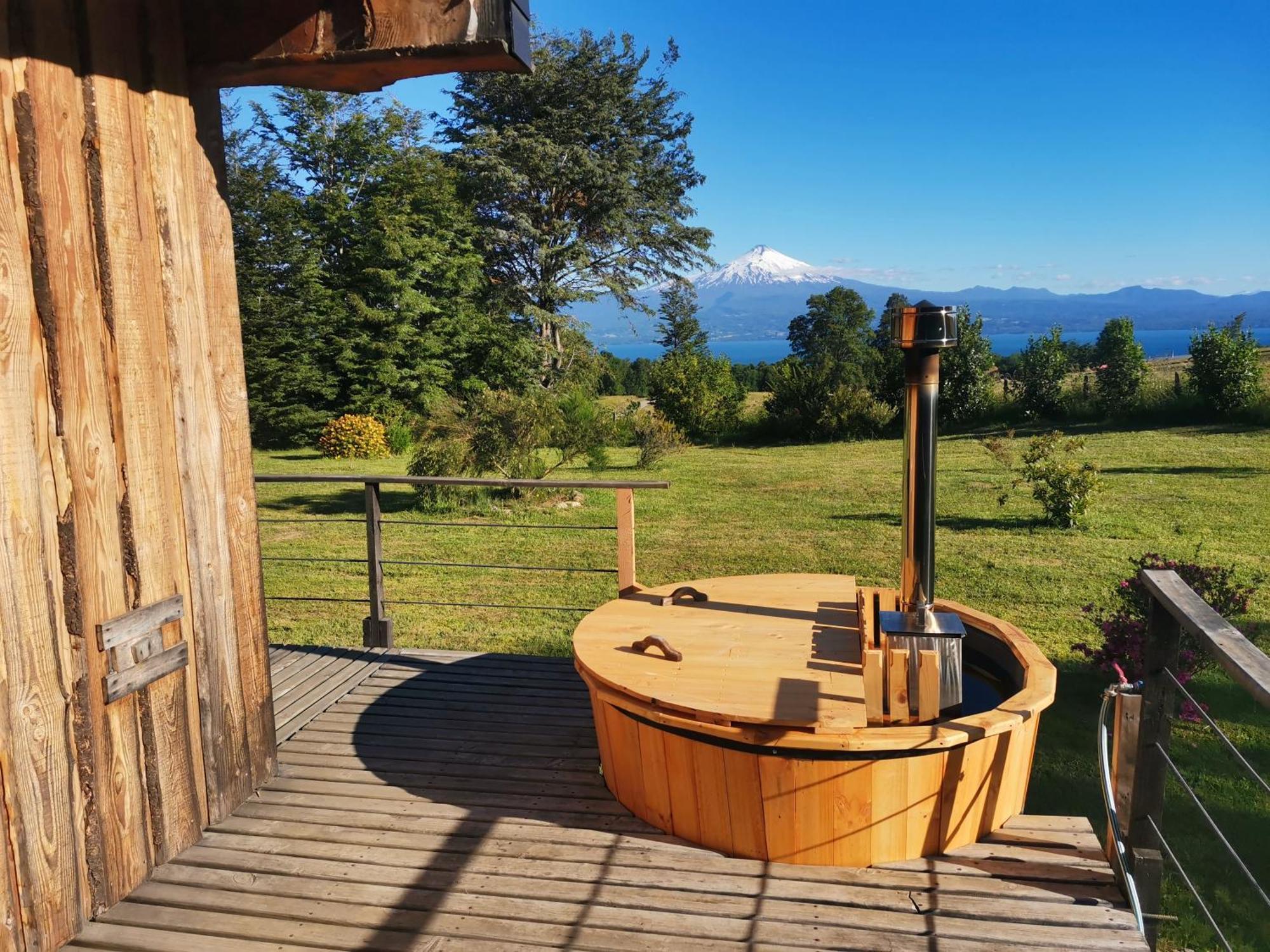 Karibuni - Familiar Lodging & Private Spa Villarrica Exterior foto